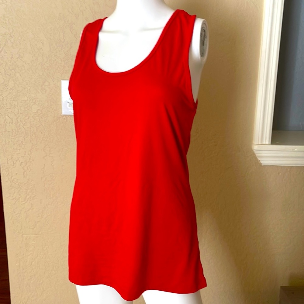 Red Racerback Tank Top